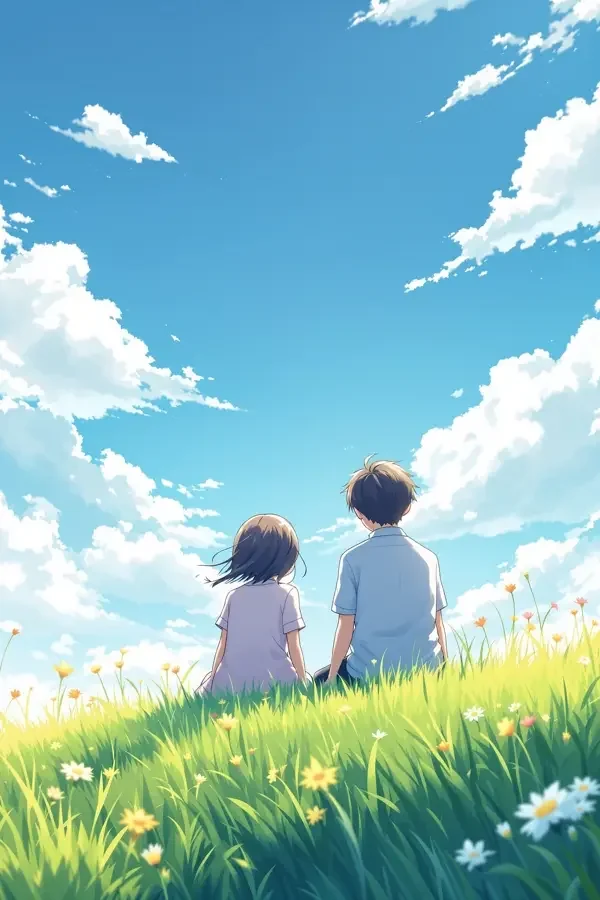 夏日晴空与你
